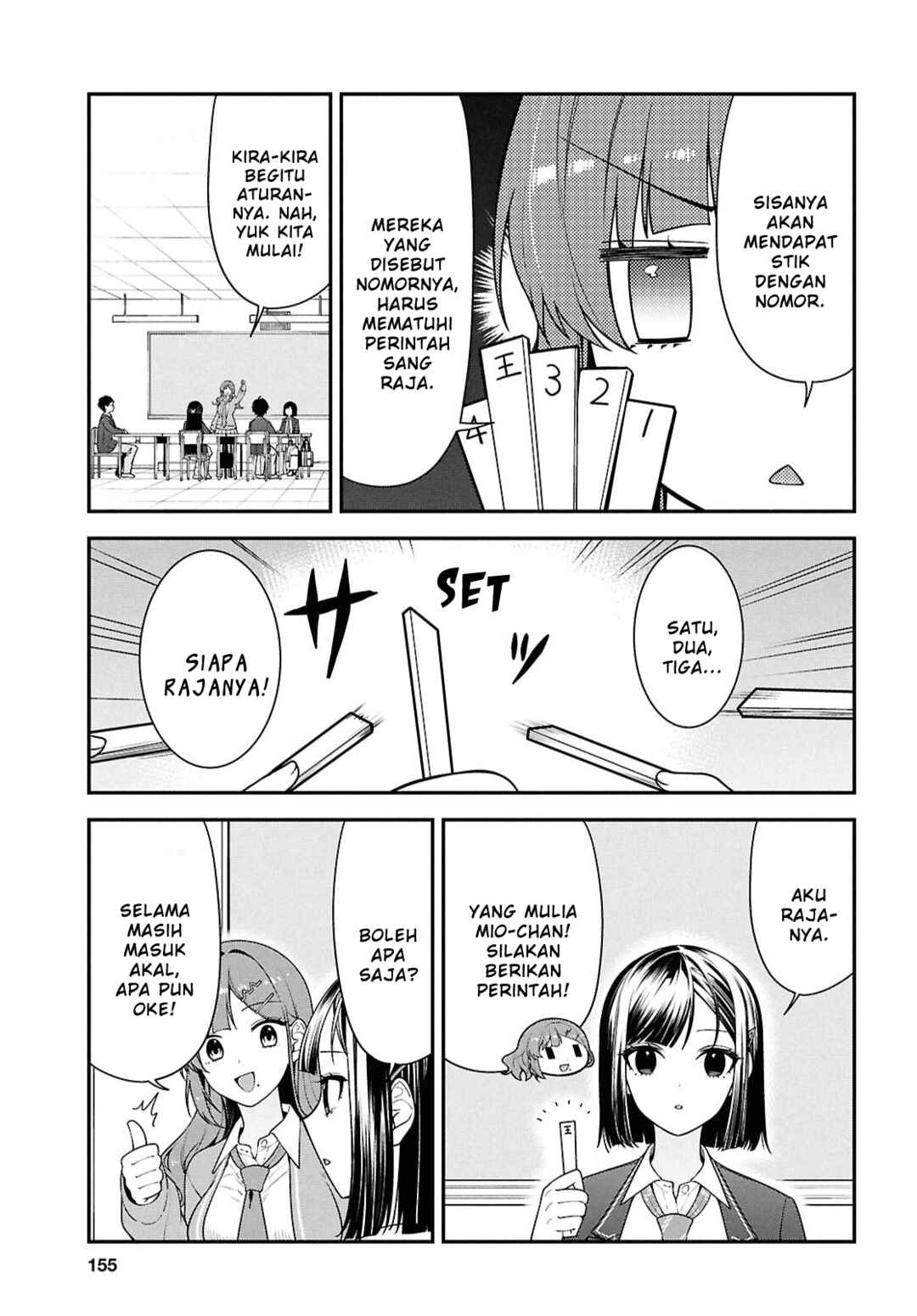 Tonari no Seki no Yankee Shimizu-san ga Kami wo Kuroku Sometekita Chapter 14 - Page 5