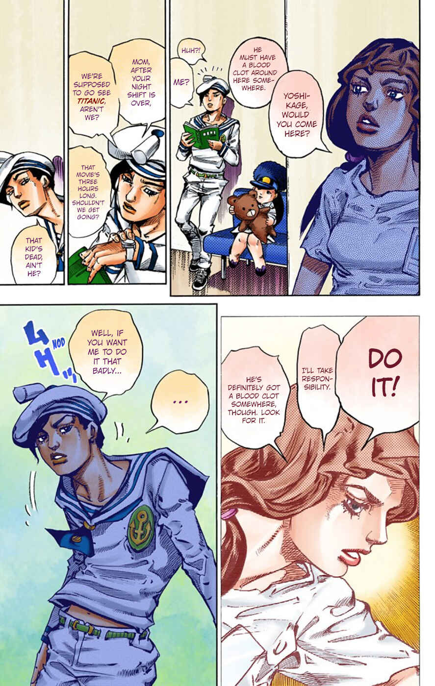 JoJo no Kimyou na Bouken: Part 8 - JoJolion Color-ban Chapter 50 - Page 11