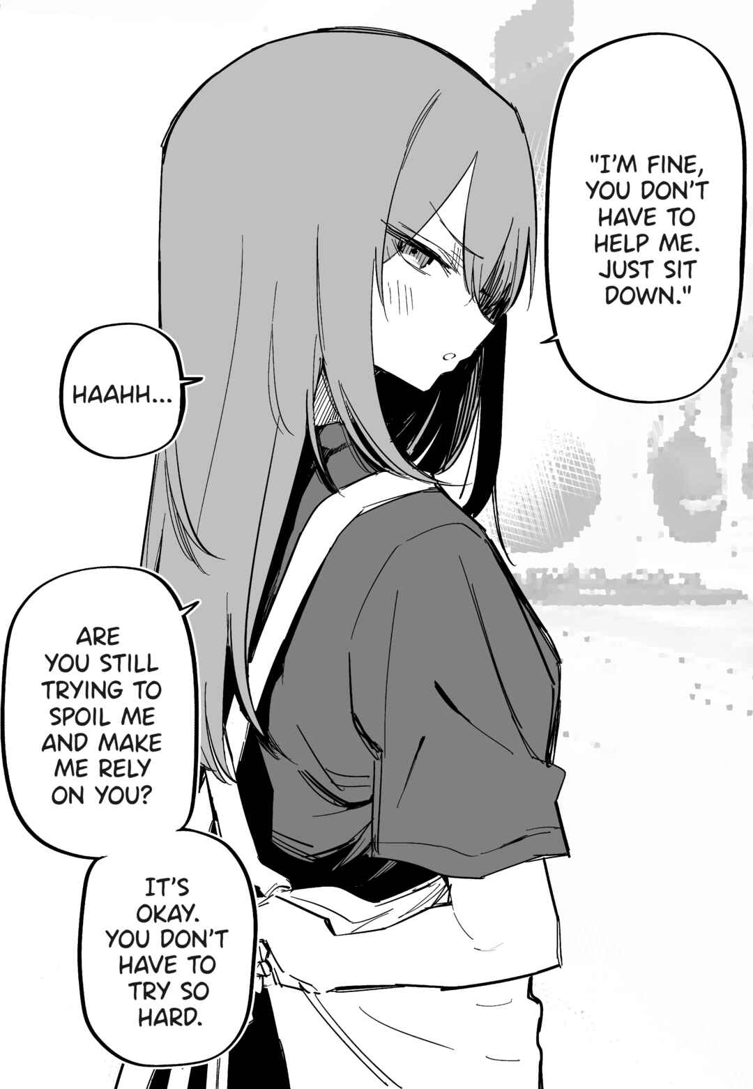 Moto Azadarake no Kanojo ga Shinpai de Chapter 10 - Page 1