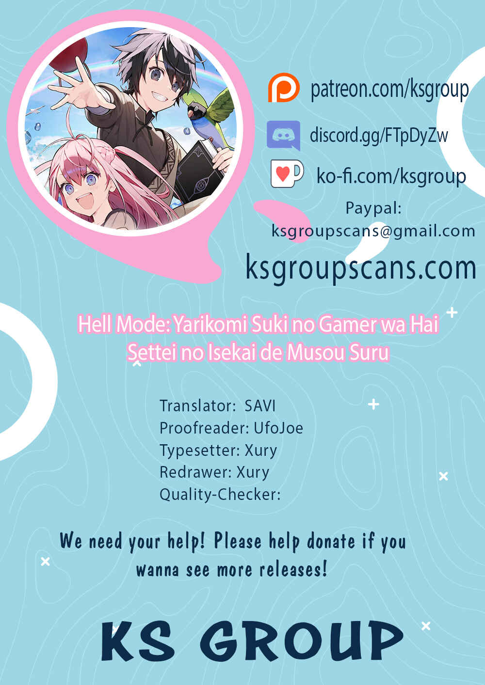 Hell Mode: Yarikomi Suki no Gamer wa Haisettei no Isekai de Musou Suru—Hajimari no Shoukanshi Chapter 69 - Page 1