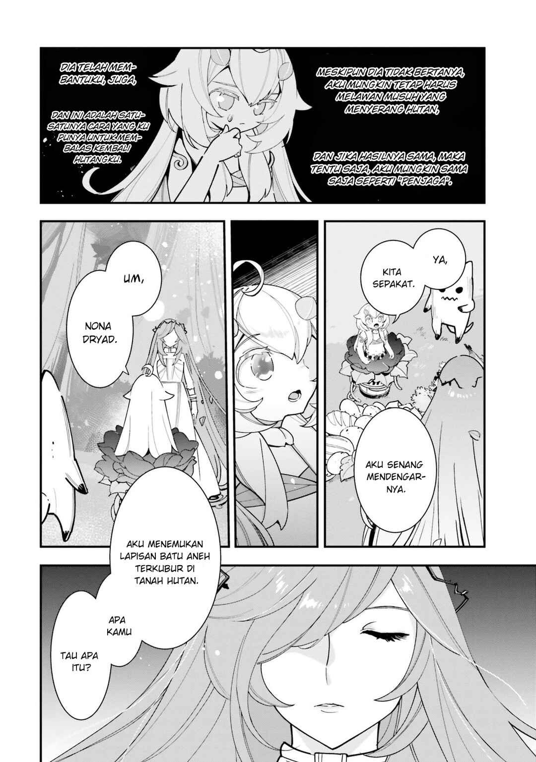 Shokubutsu Monster Musume Nikki: Seijo datta Watashi ga Uragirareta Hate ni Alraune ni Tensei Shite Shimatta node, kore kara wa Kougousei o Shinagara Shizuka ni Shokubutsu Life o Sugoshimasu Chapter 20 - Page 10
