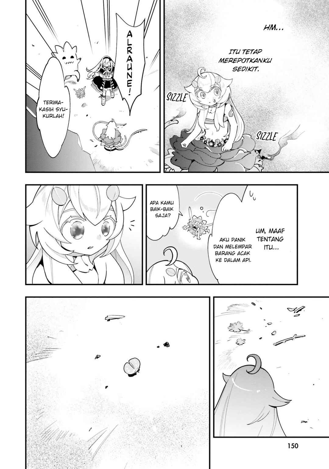 Shokubutsu Monster Musume Nikki: Seijo datta Watashi ga Uragirareta Hate ni Alraune ni Tensei Shite Shimatta node, kore kara wa Kougousei o Shinagara Shizuka ni Shokubutsu Life o Sugoshimasu Chapter 20 - Page 24