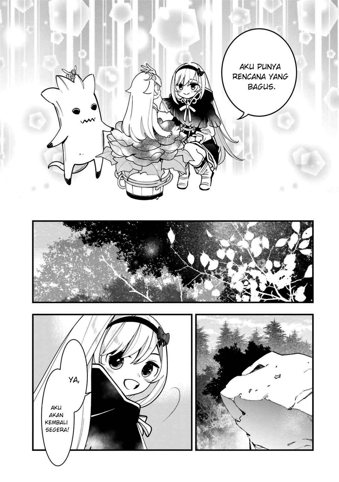 Shokubutsu Monster Musume Nikki: Seijo datta Watashi ga Uragirareta Hate ni Alraune ni Tensei Shite Shimatta node, kore kara wa Kougousei o Shinagara Shizuka ni Shokubutsu Life o Sugoshimasu Chapter 20 - Page 33