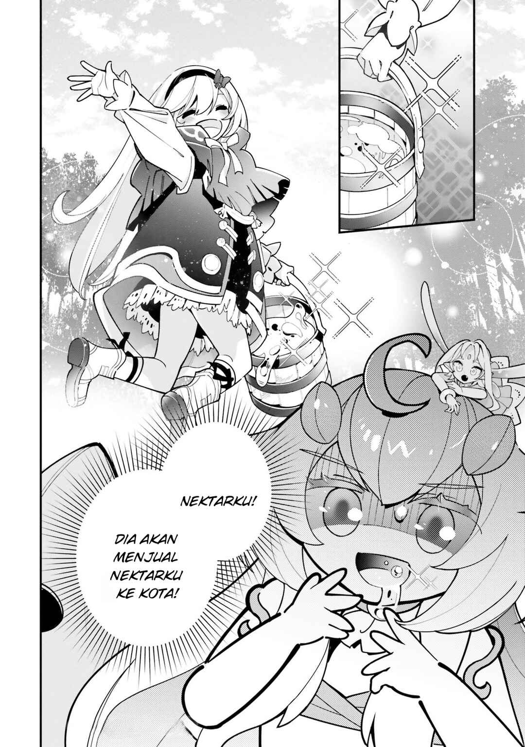 Shokubutsu Monster Musume Nikki: Seijo datta Watashi ga Uragirareta Hate ni Alraune ni Tensei Shite Shimatta node, kore kara wa Kougousei o Shinagara Shizuka ni Shokubutsu Life o Sugoshimasu Chapter 20 - Page 34