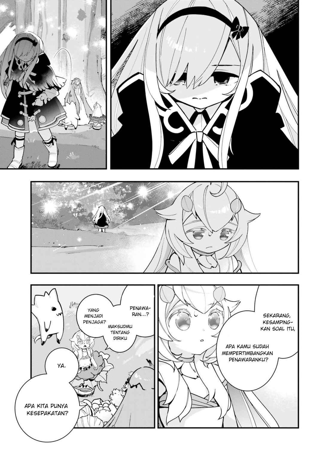 Shokubutsu Monster Musume Nikki: Seijo datta Watashi ga Uragirareta Hate ni Alraune ni Tensei Shite Shimatta node, kore kara wa Kougousei o Shinagara Shizuka ni Shokubutsu Life o Sugoshimasu Chapter 20 - Page 9