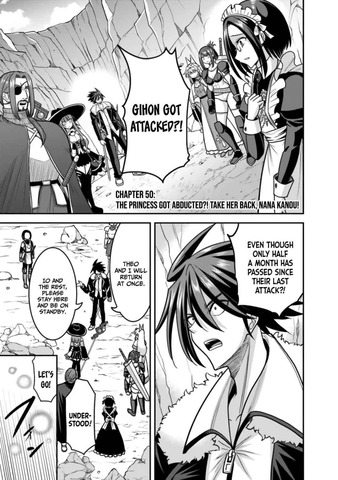 Kujibiki Tokushou: Musou Harem-ken Chapter 50 - Page 2