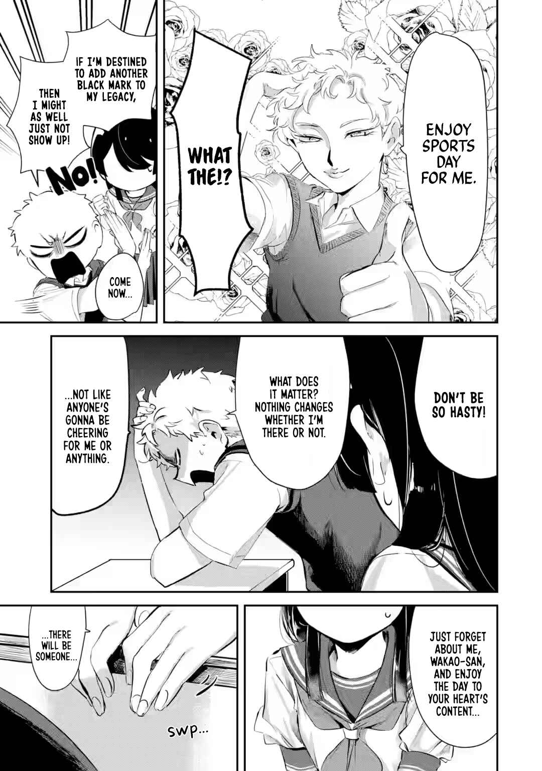 Tonari no Wakao-san wa Miesou de Mienai Chapter 13 - Page 9