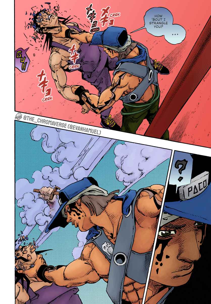 JoJo's Bizarre Adventure Part 9 - The JOJOLands (Fan-Colored) Chapter 10 - Page 14