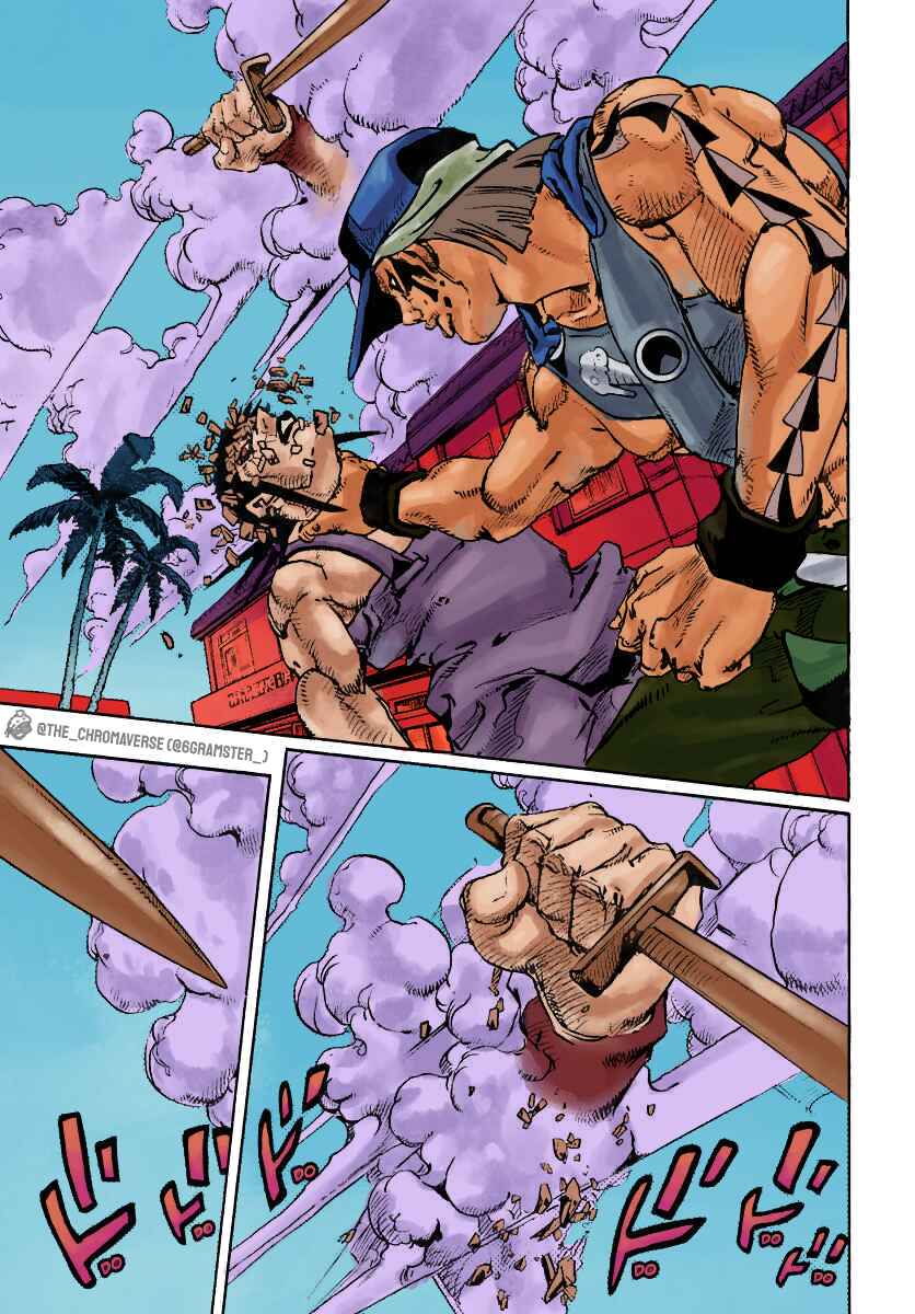 JoJo's Bizarre Adventure Part 9 - The JOJOLands (Fan-Colored) Chapter 10 - Page 15