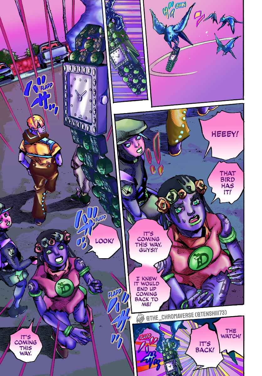 JoJo's Bizarre Adventure Part 9 - The JOJOLands (Fan-Colored) Chapter 10 - Page 30