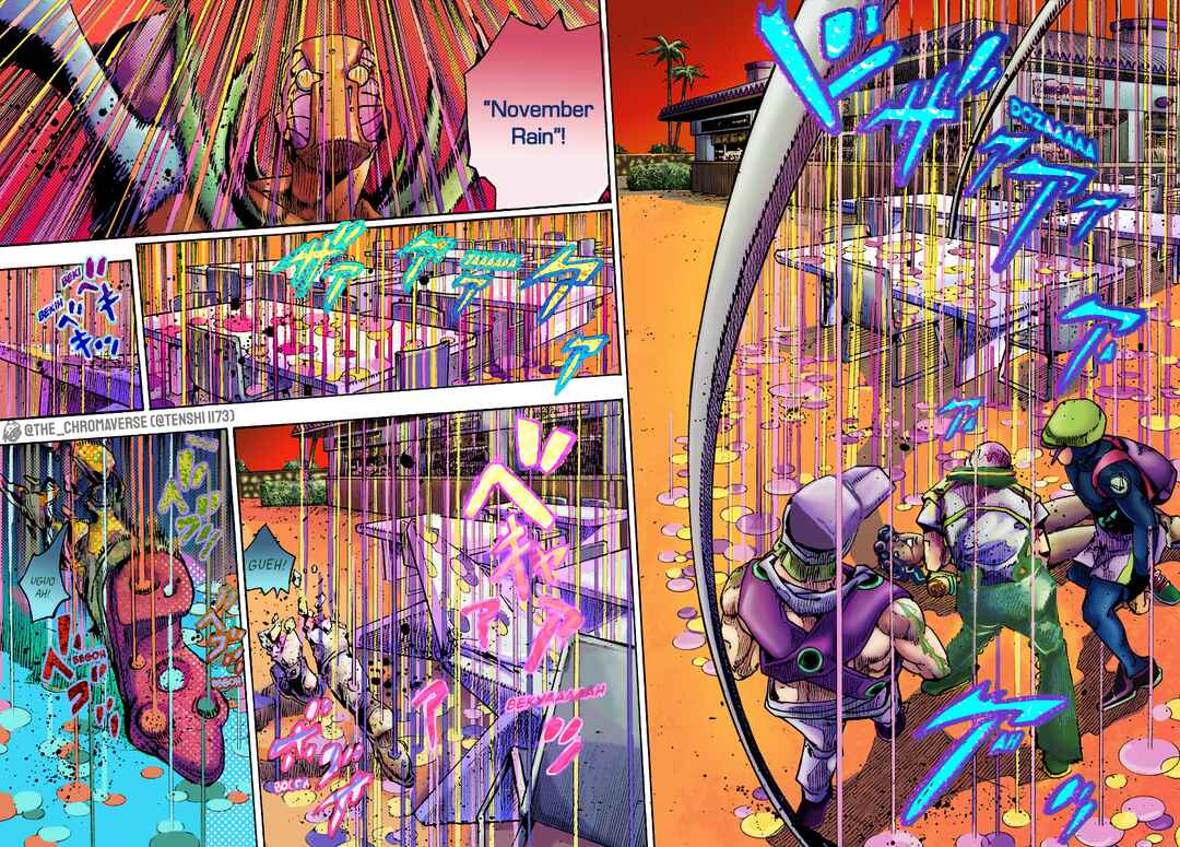 JoJo's Bizarre Adventure Part 9 - The JOJOLands (Fan-Colored) Chapter 10 - Page 37
