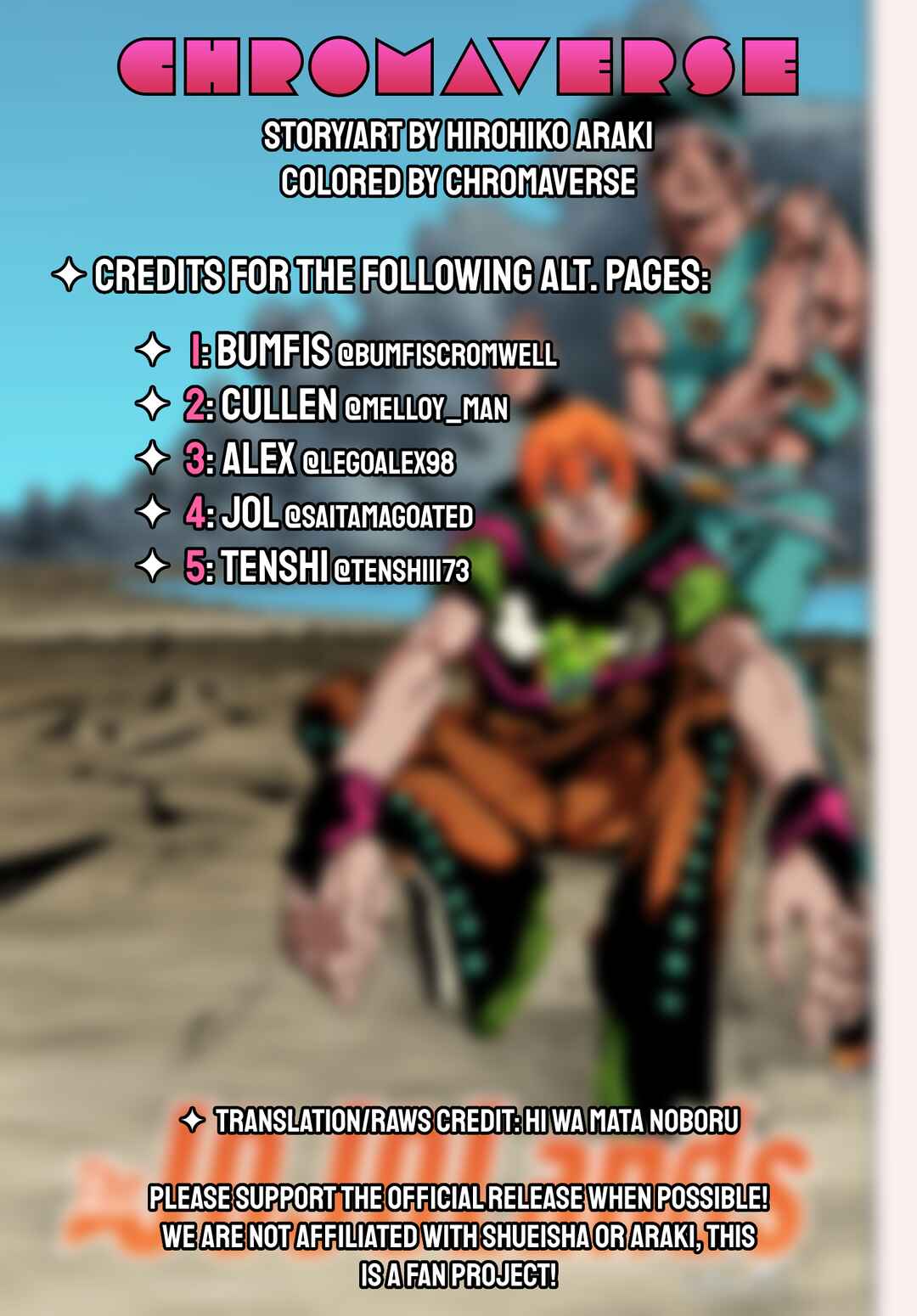 JoJo's Bizarre Adventure Part 9 - The JOJOLands (Fan-Colored) Chapter 10 - Page 41