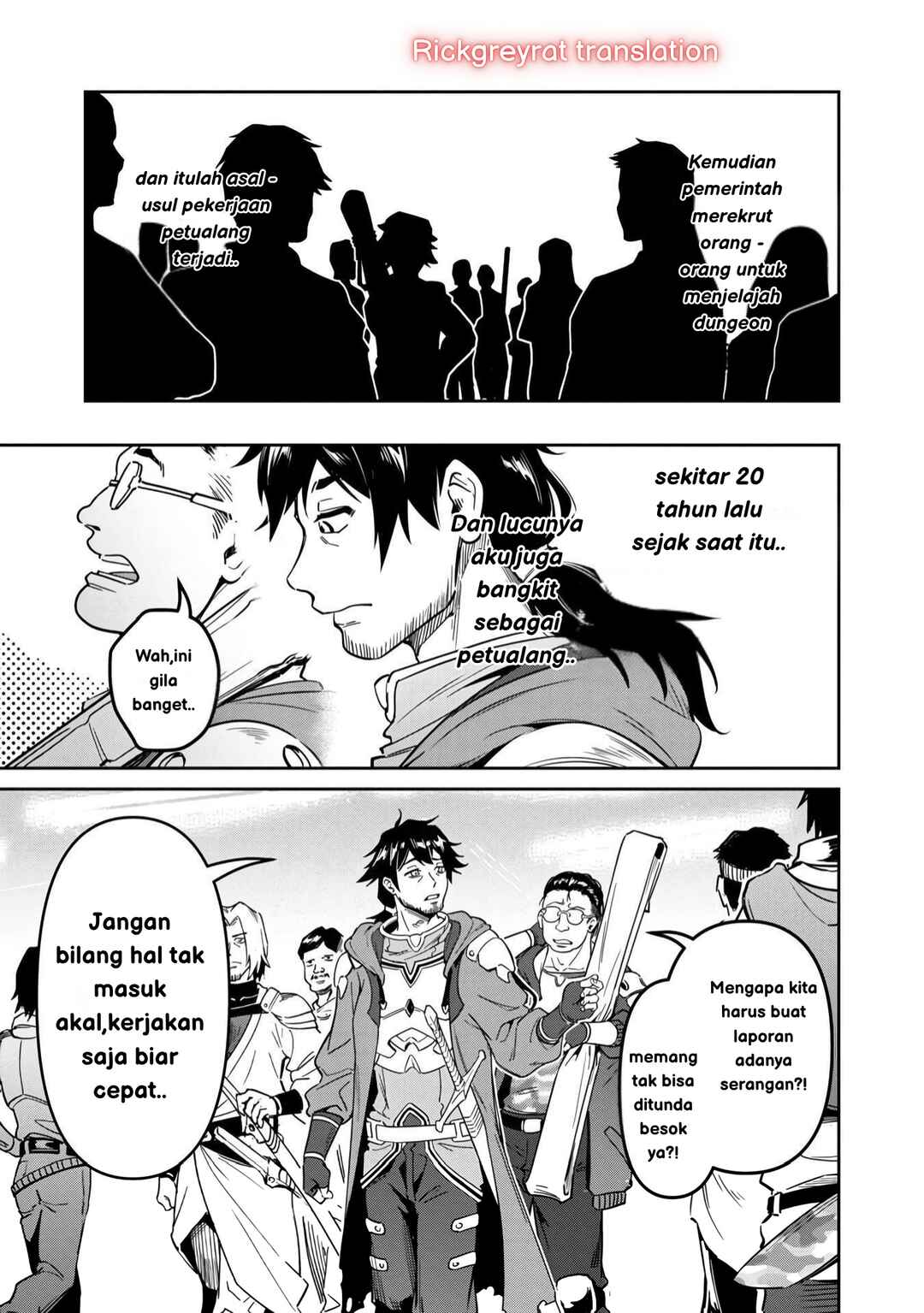 Saitei Rank no Boukensha, Yuusha Shoujo wo Sodateru Orette ~Ore tte Kazu Awase no Ossan Janakatta ka?~ Chapter 1 - Page 18