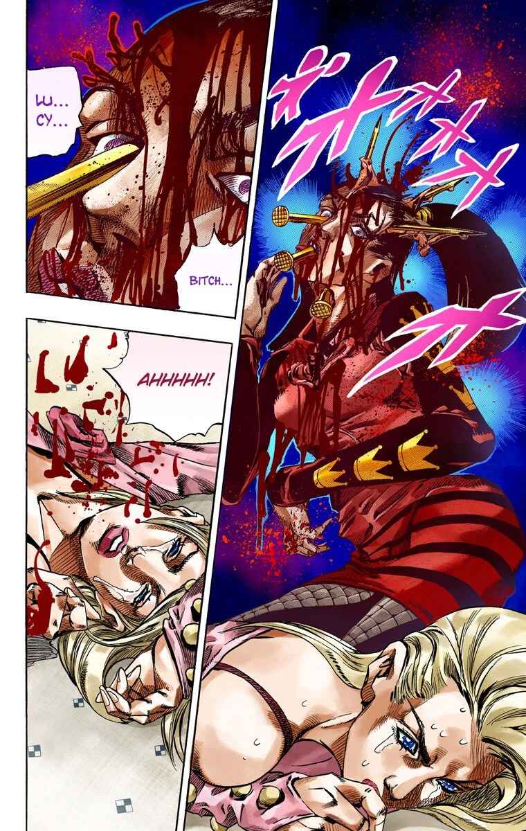 JoJo no Kimyou na Bouken: Part 7 - Steel Ball Run Color-ban Chapter 50 - Page 19