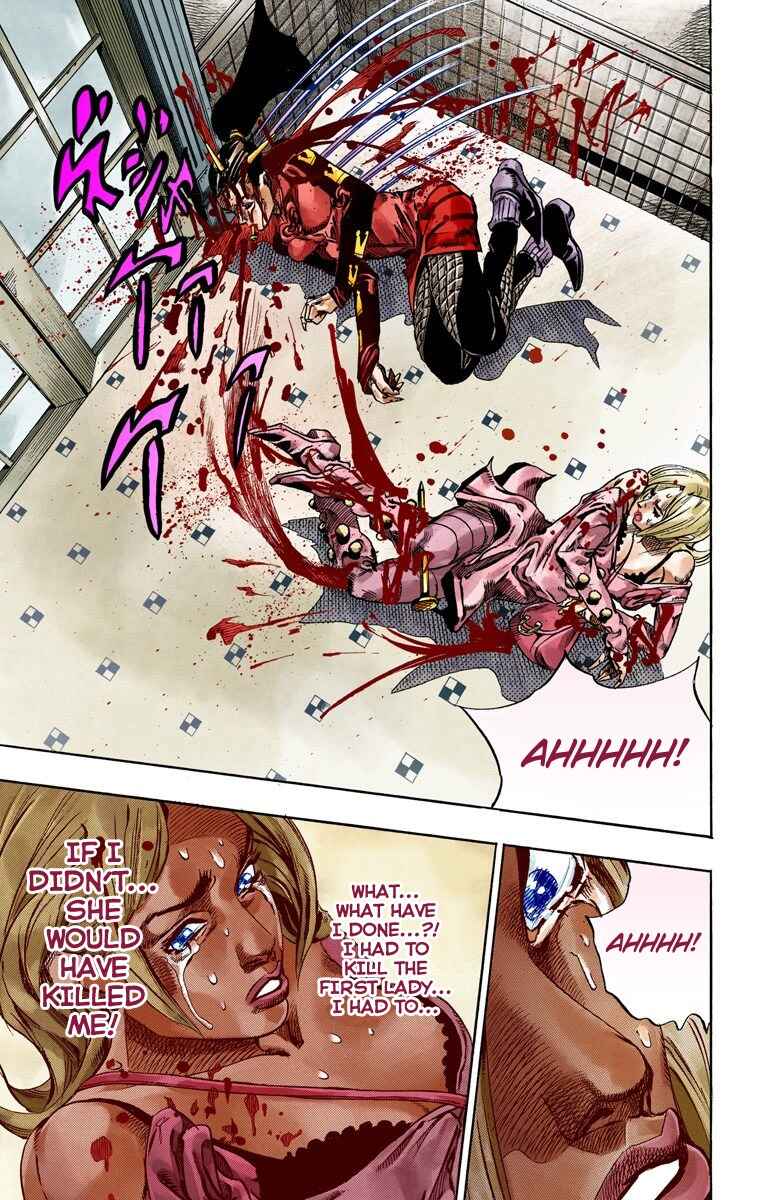 JoJo no Kimyou na Bouken: Part 7 - Steel Ball Run Color-ban Chapter 50 - Page 20