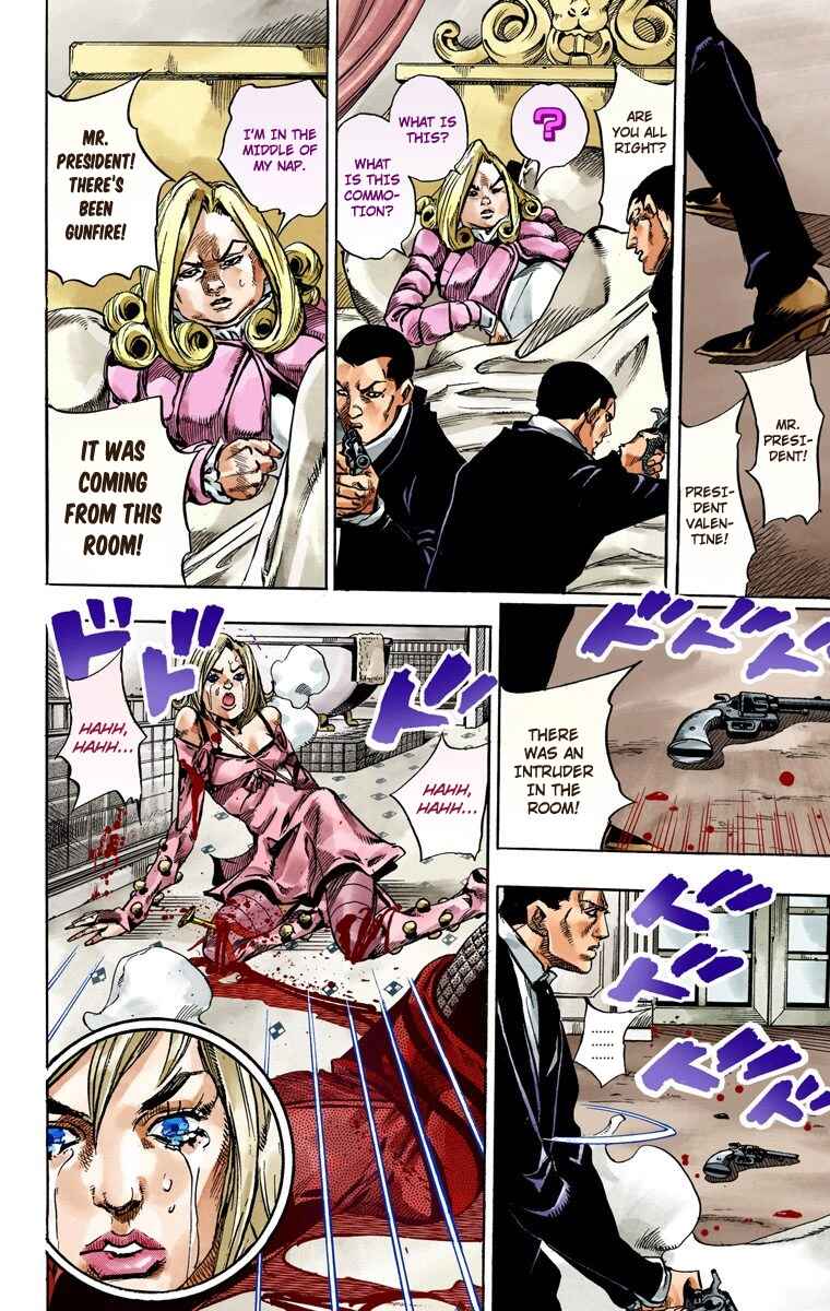 JoJo no Kimyou na Bouken: Part 7 - Steel Ball Run Color-ban Chapter 50 - Page 21