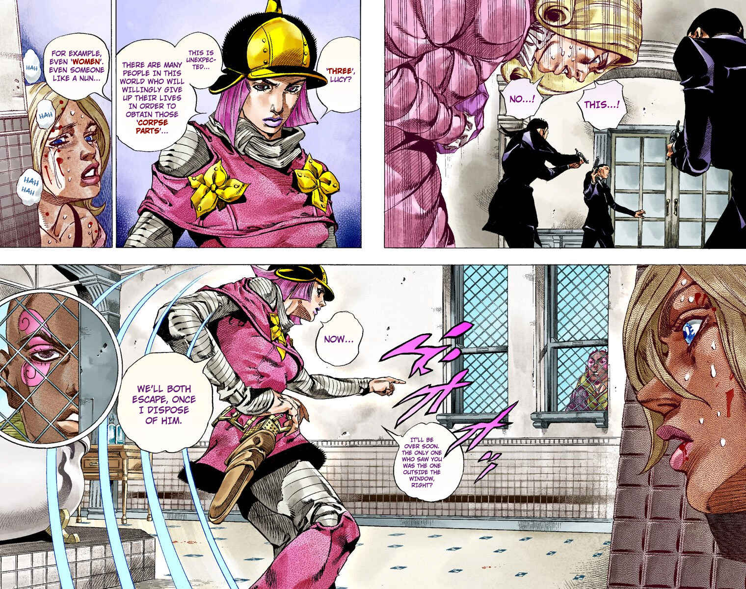 JoJo no Kimyou na Bouken: Part 7 - Steel Ball Run Color-ban Chapter 50 - Page 26