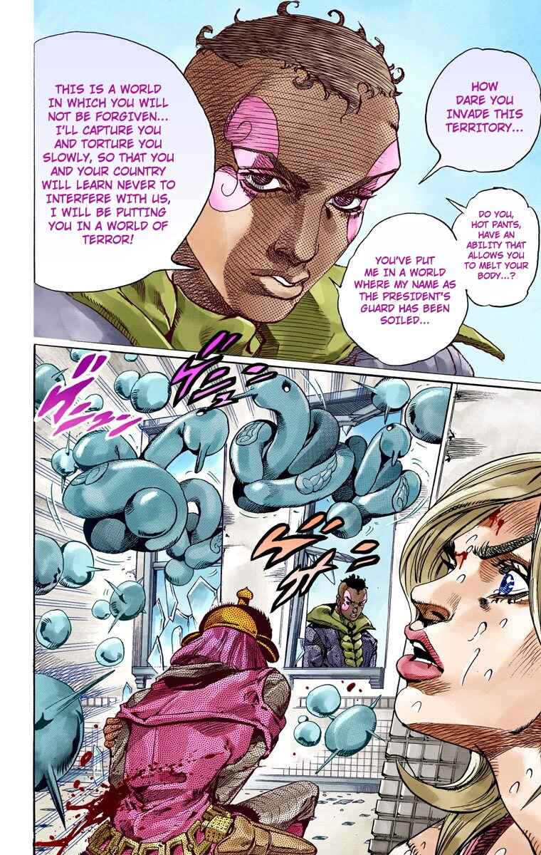JoJo no Kimyou na Bouken: Part 7 - Steel Ball Run Color-ban Chapter 50 - Page 34