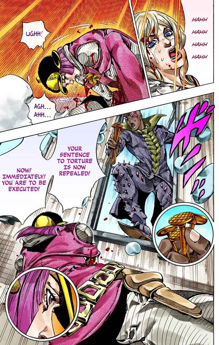 JoJo no Kimyou na Bouken: Part 7 - Steel Ball Run Color-ban Chapter 50 - Page 40