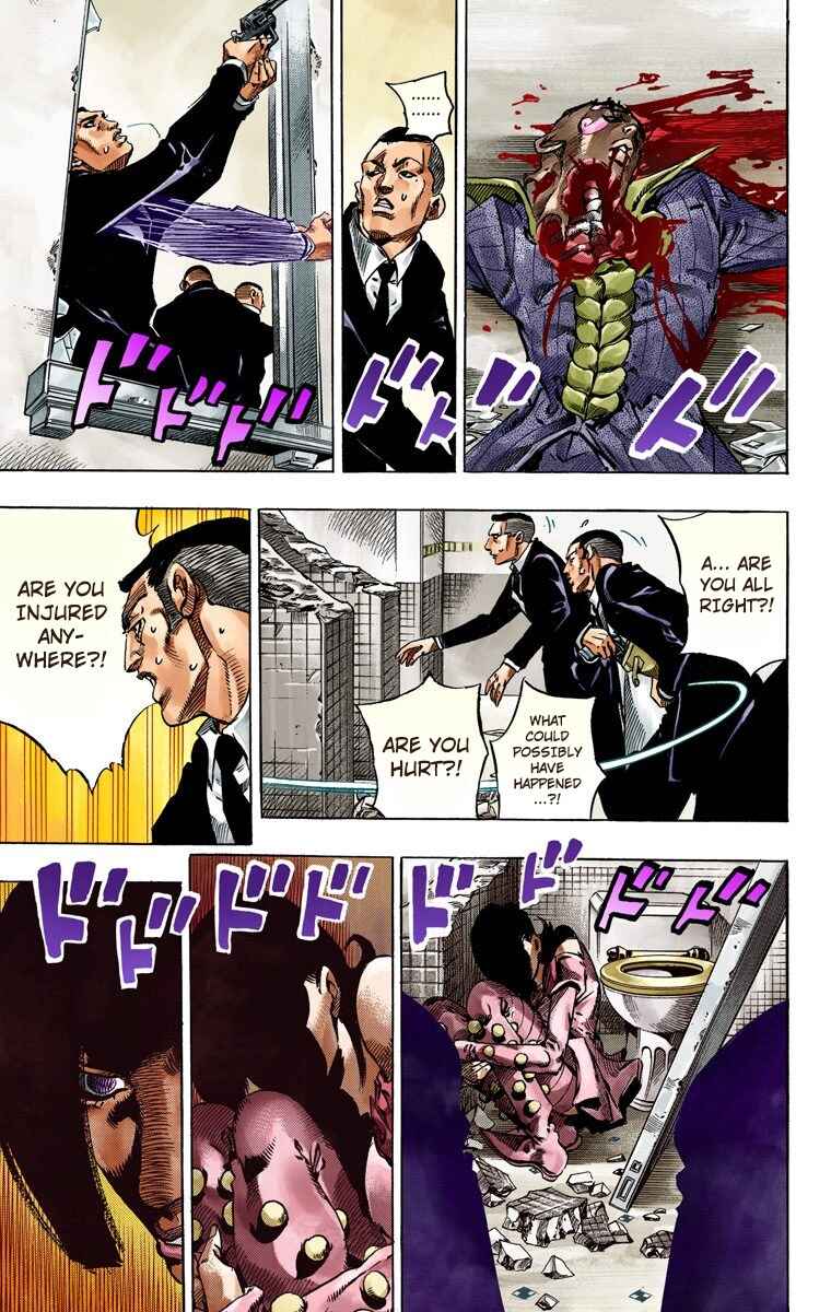 JoJo no Kimyou na Bouken: Part 7 - Steel Ball Run Color-ban Chapter 50 - Page 45