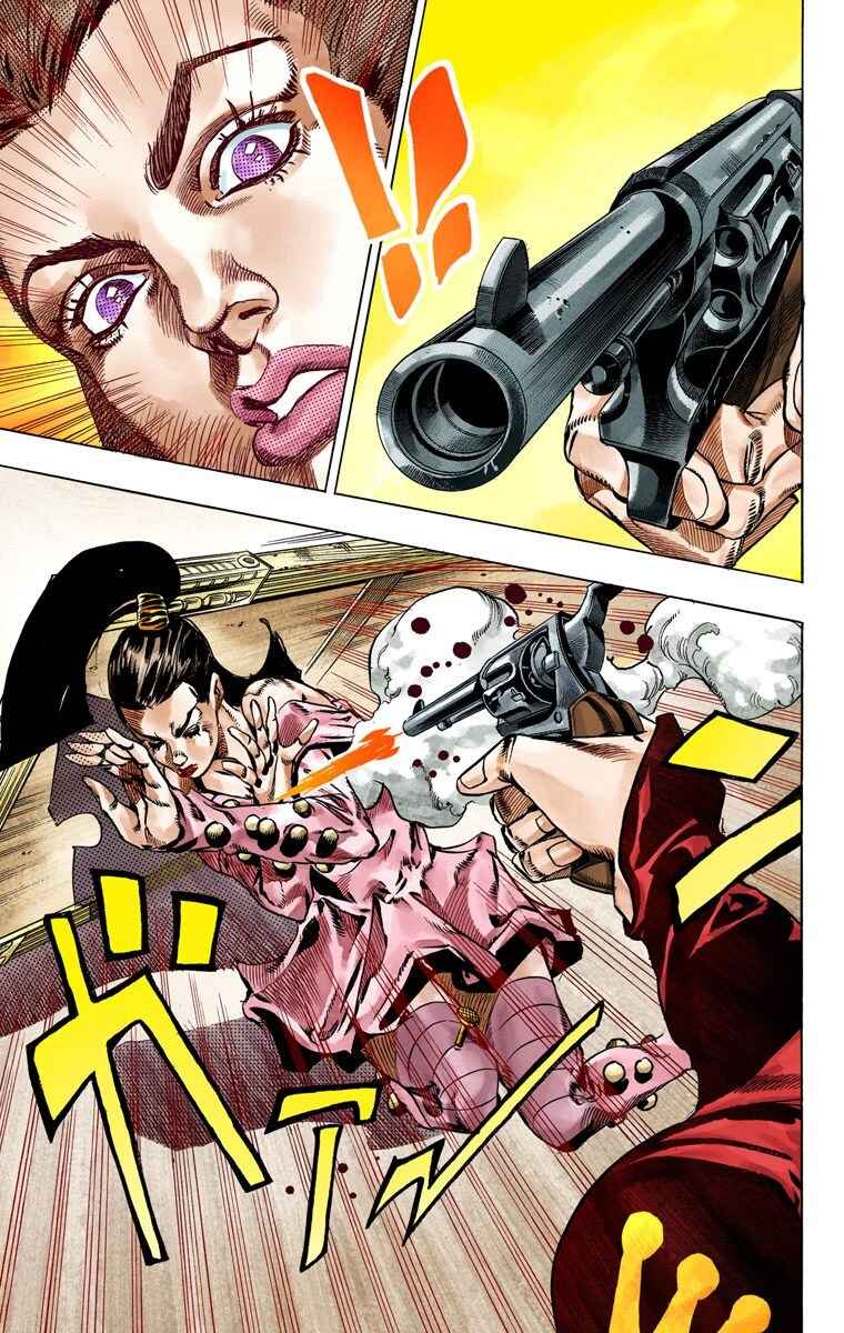 JoJo no Kimyou na Bouken: Part 7 - Steel Ball Run Color-ban Chapter 50 - Page 5