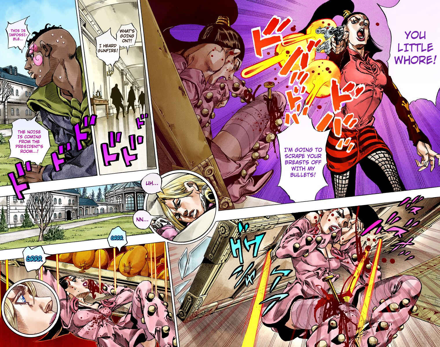JoJo no Kimyou na Bouken: Part 7 - Steel Ball Run Color-ban Chapter 50 - Page 7