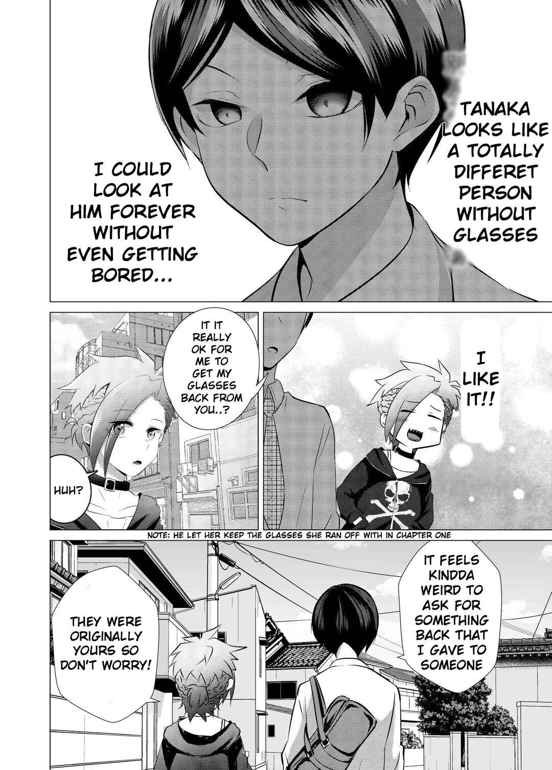 Yankee-chan ga Jimi Megane ni Koisuru Hanashi Chapter 4 - Page 2