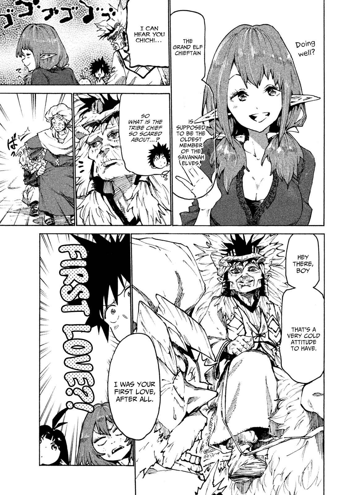 Mazumeshi Elf to Yuuboku gurashi Chapter 24 - Page 5