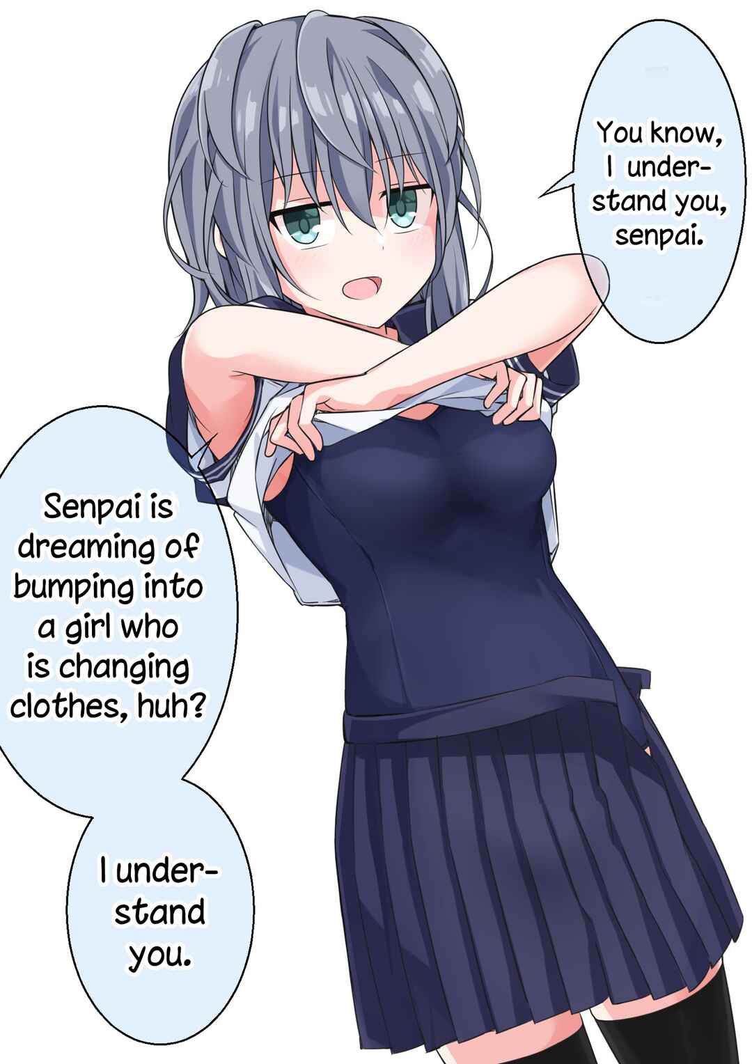 Kouhai-chan Who Understands You Chapter 13 - Page 1