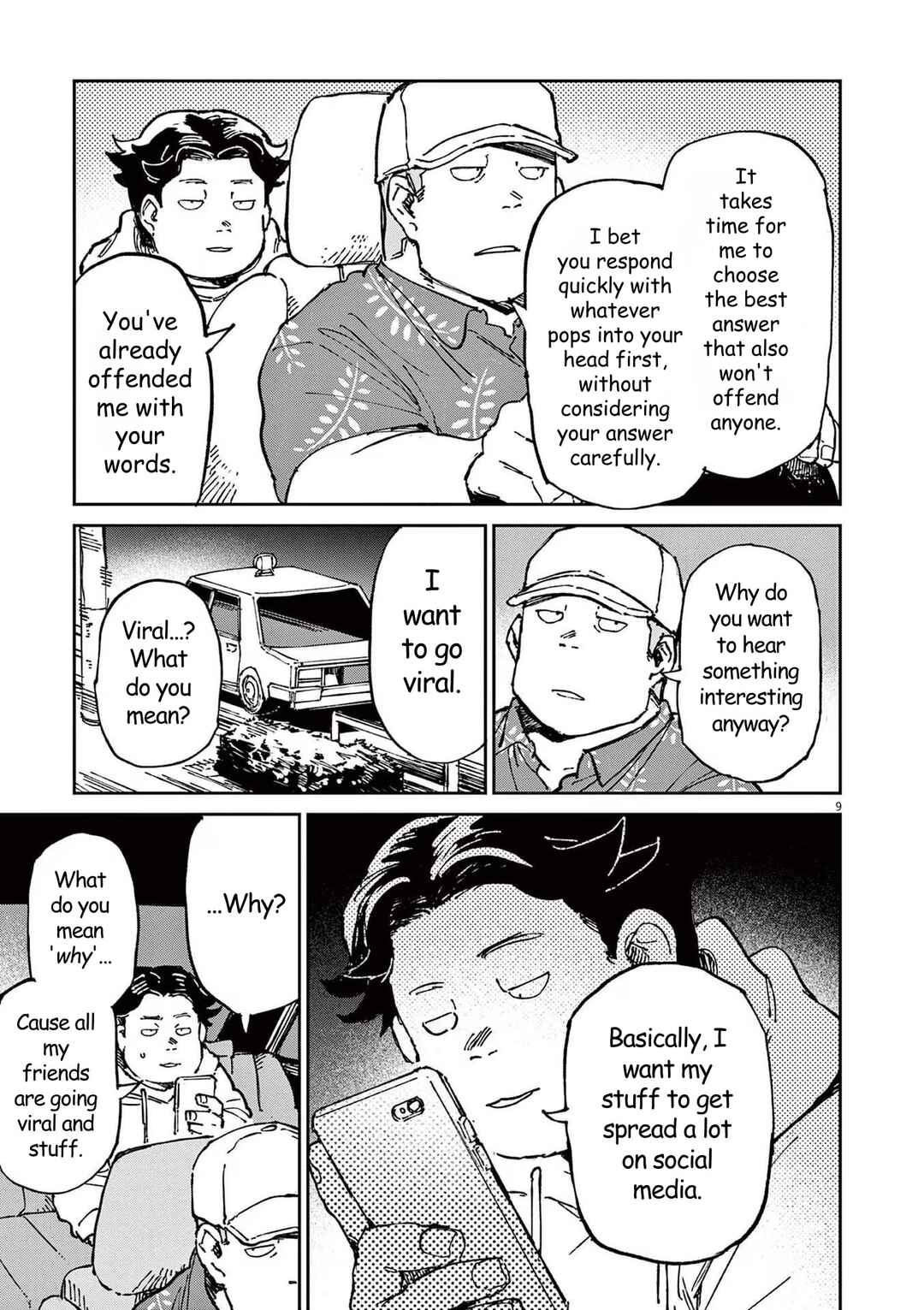 RoOT / Route of OddTaxi Chapter 3 - Page 9