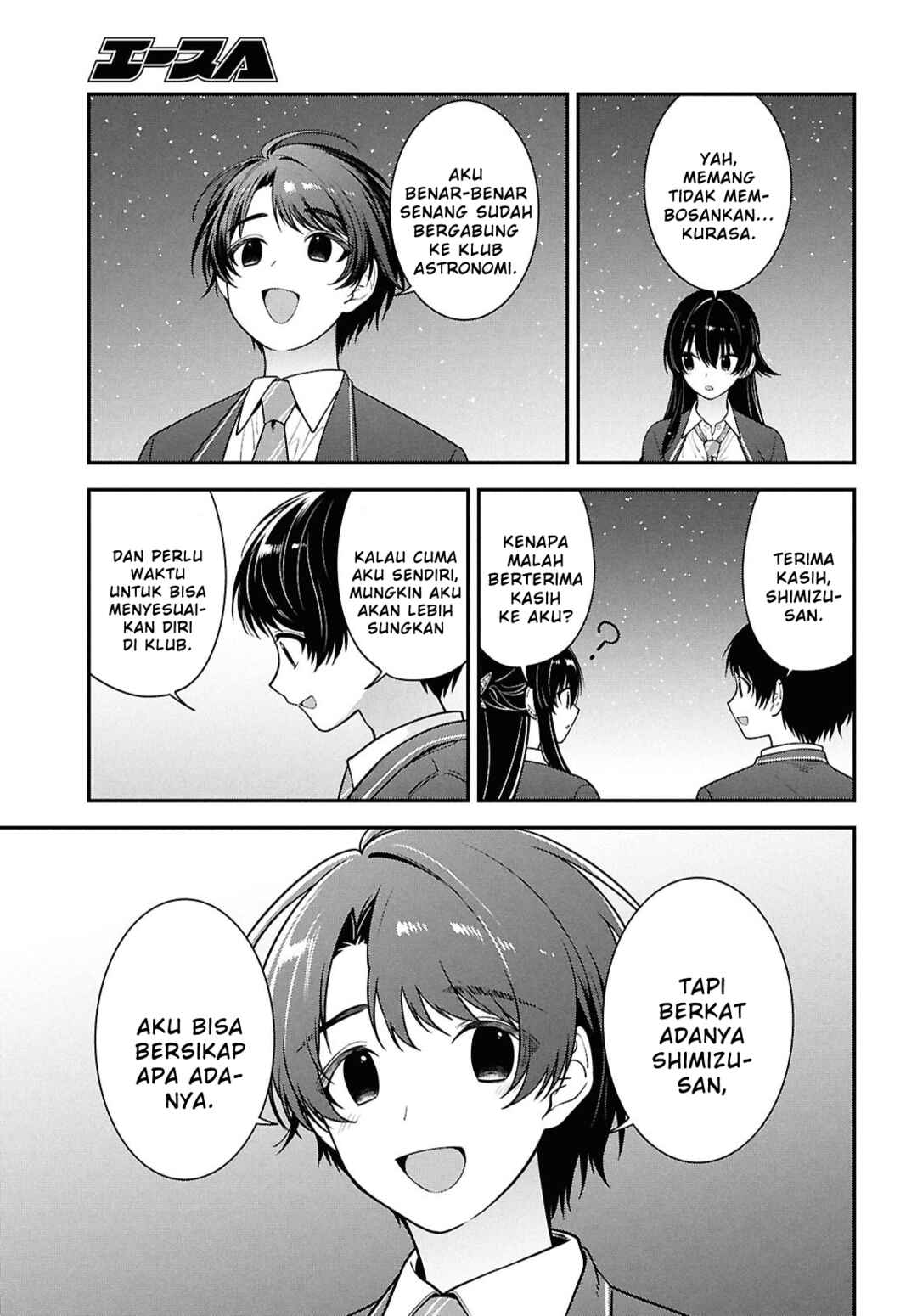 Tonari no Seki no Yankee Shimizu-san ga Kami wo Kuroku Sometekita Chapter 15 - Page 28