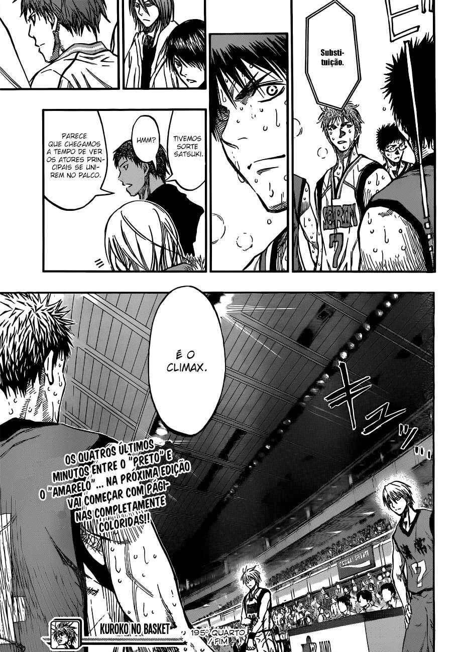 Kuroko's Basketball Chapter 195 - Page 20