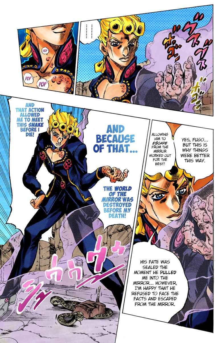 JoJo no Kimyou na Bouken: Part 5 - Ougon no Kaze Color-ban Chapter 46 - Page 11