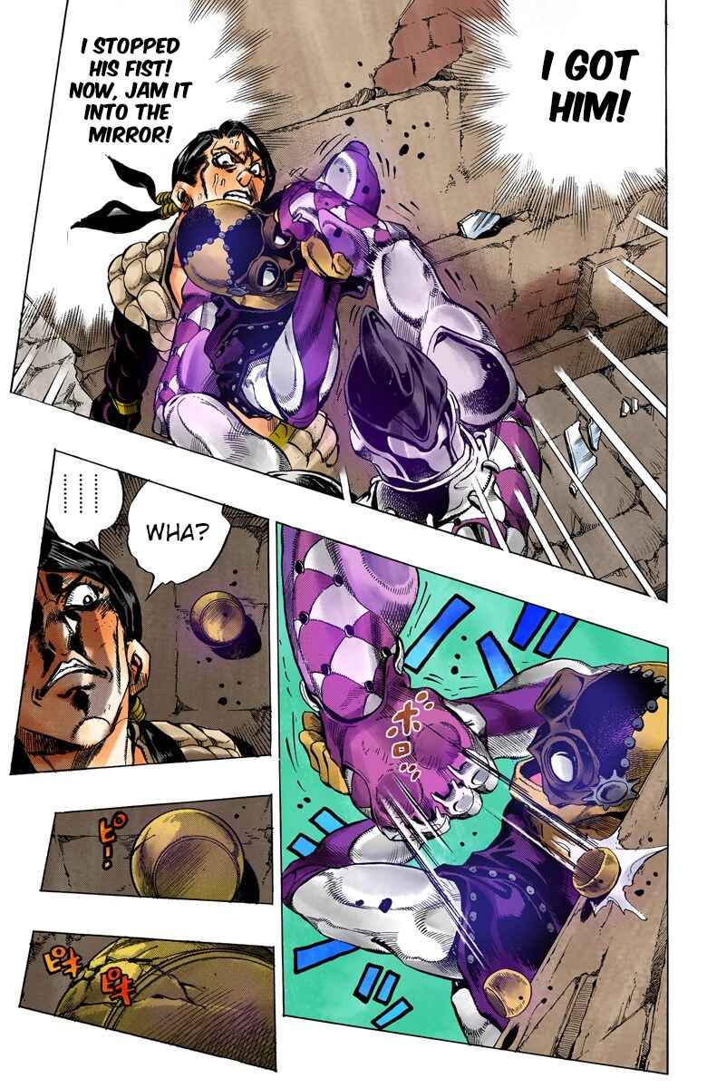 JoJo no Kimyou na Bouken: Part 5 - Ougon no Kaze Color-ban Chapter 46 - Page 5