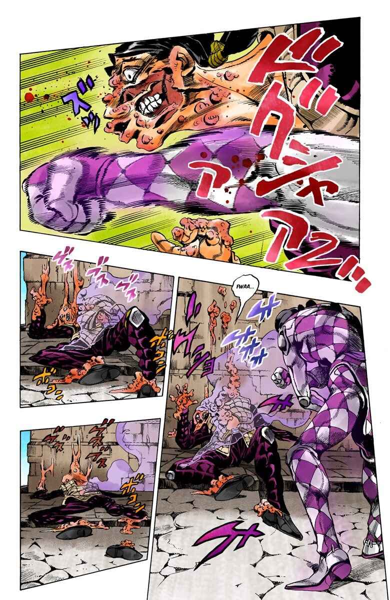 JoJo no Kimyou na Bouken: Part 5 - Ougon no Kaze Color-ban Chapter 46 - Page 8