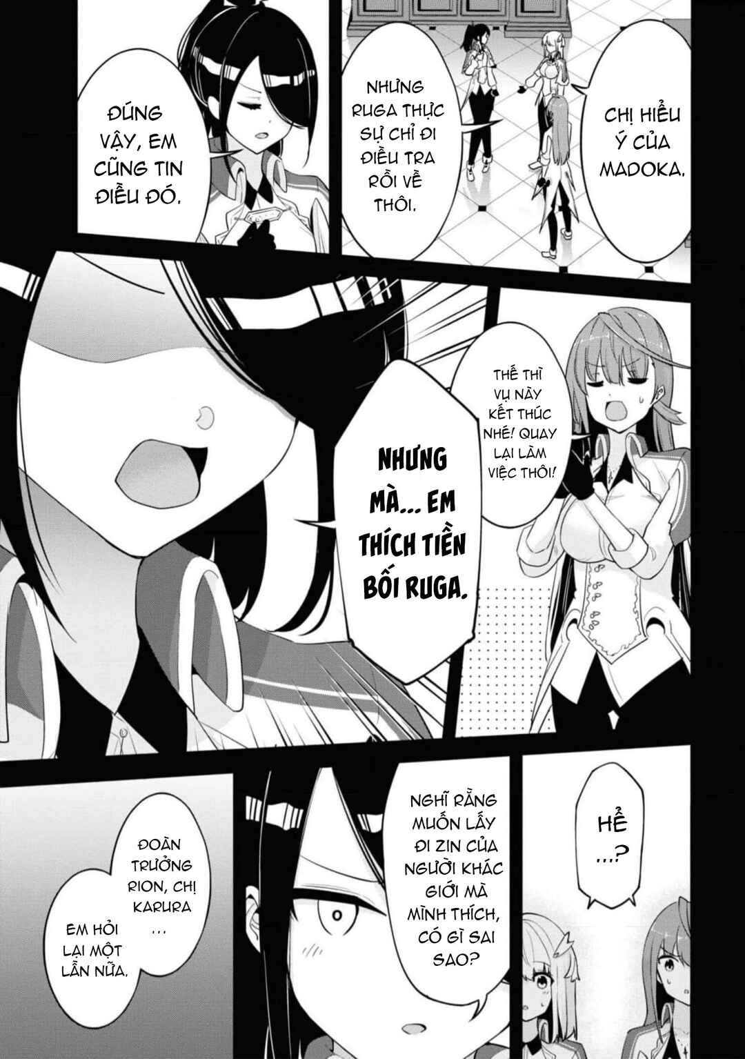 Seikishi ni Natta kedo Danchou no Oppai ga Sugosugite Kokoro ga Kiyomerarenai Chapter 15 - Page 17