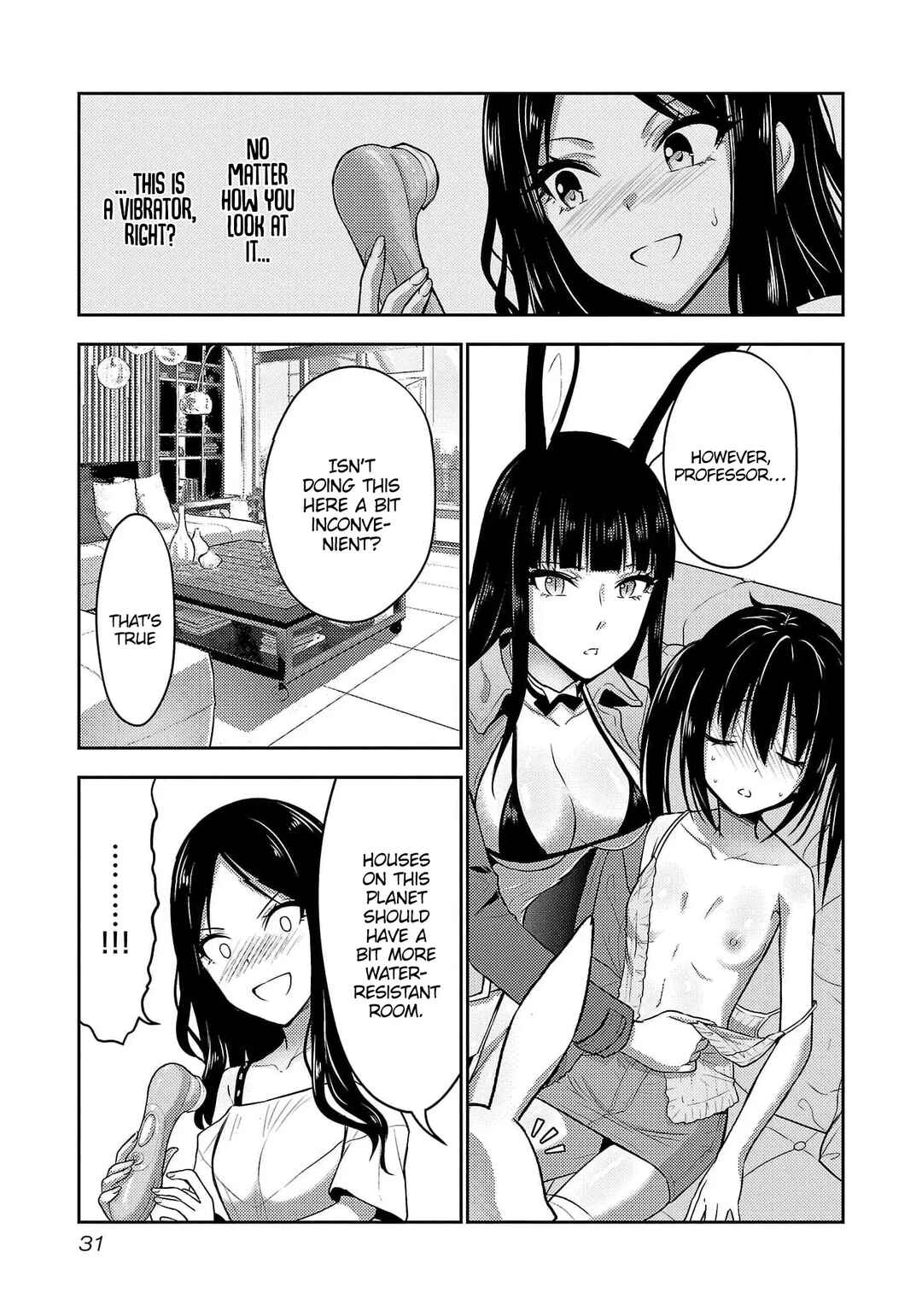 Seishokuki Aliens Meet Girls Chapter 31 - Page 9