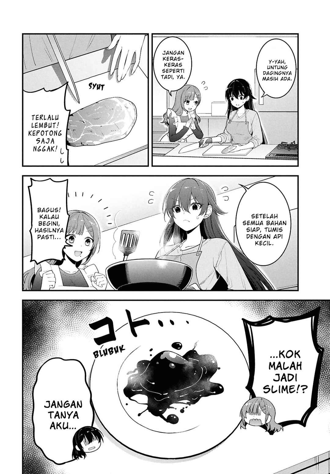 Tonari no Seki no Yankee Shimizu-san ga Kami wo Kuroku Sometekita Chapter 3 - Page 10