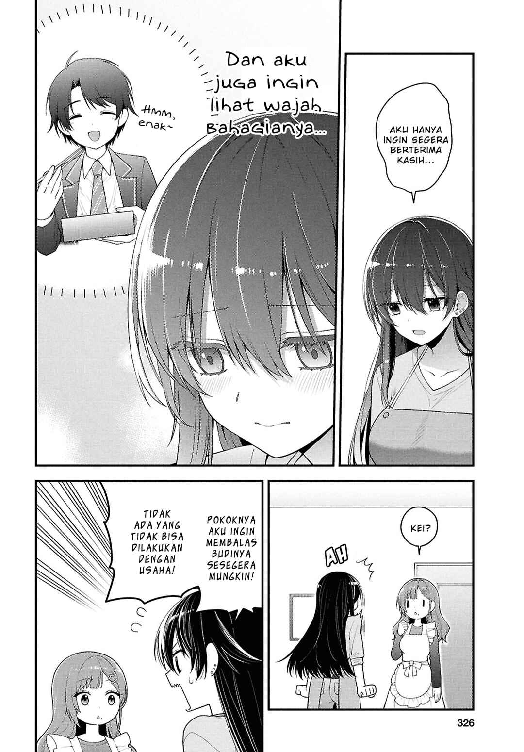 Tonari no Seki no Yankee Shimizu-san ga Kami wo Kuroku Sometekita Chapter 3 - Page 12