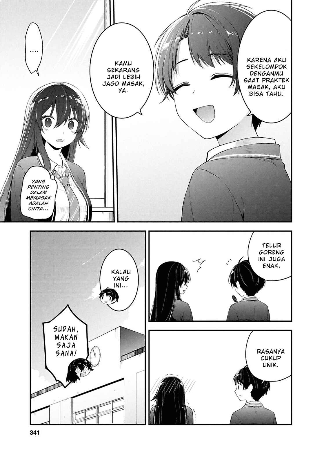 Tonari no Seki no Yankee Shimizu-san ga Kami wo Kuroku Sometekita Chapter 3 - Page 27