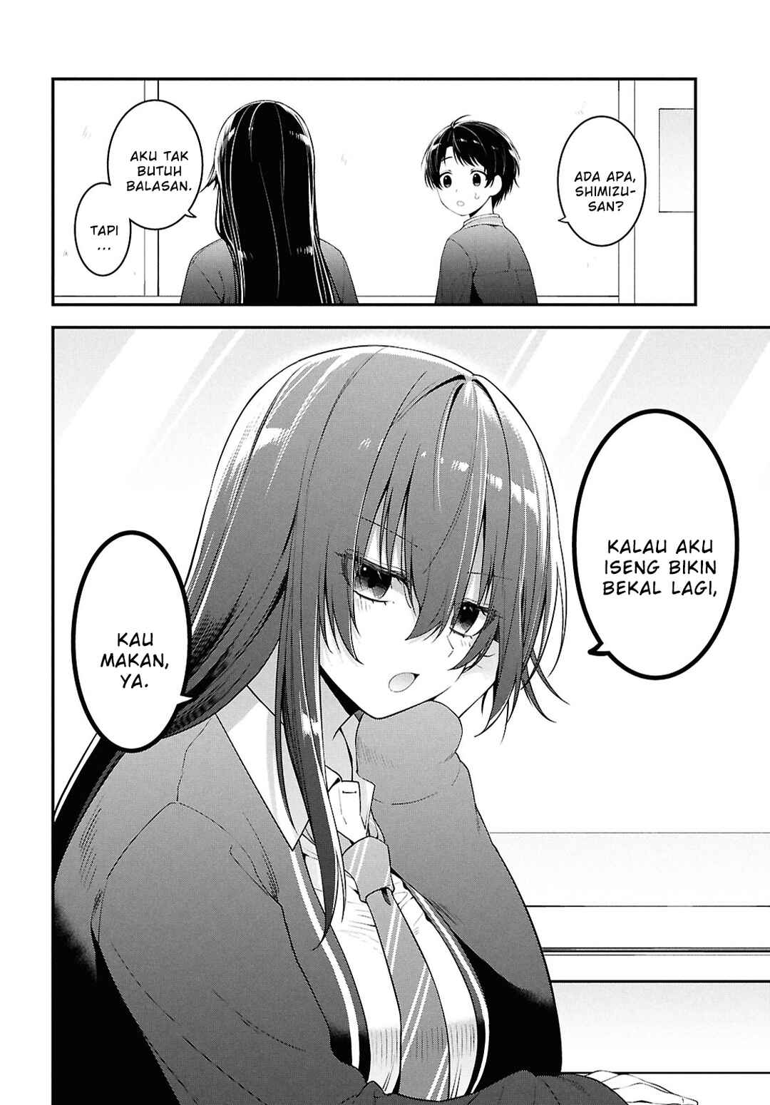 Tonari no Seki no Yankee Shimizu-san ga Kami wo Kuroku Sometekita Chapter 3 - Page 31