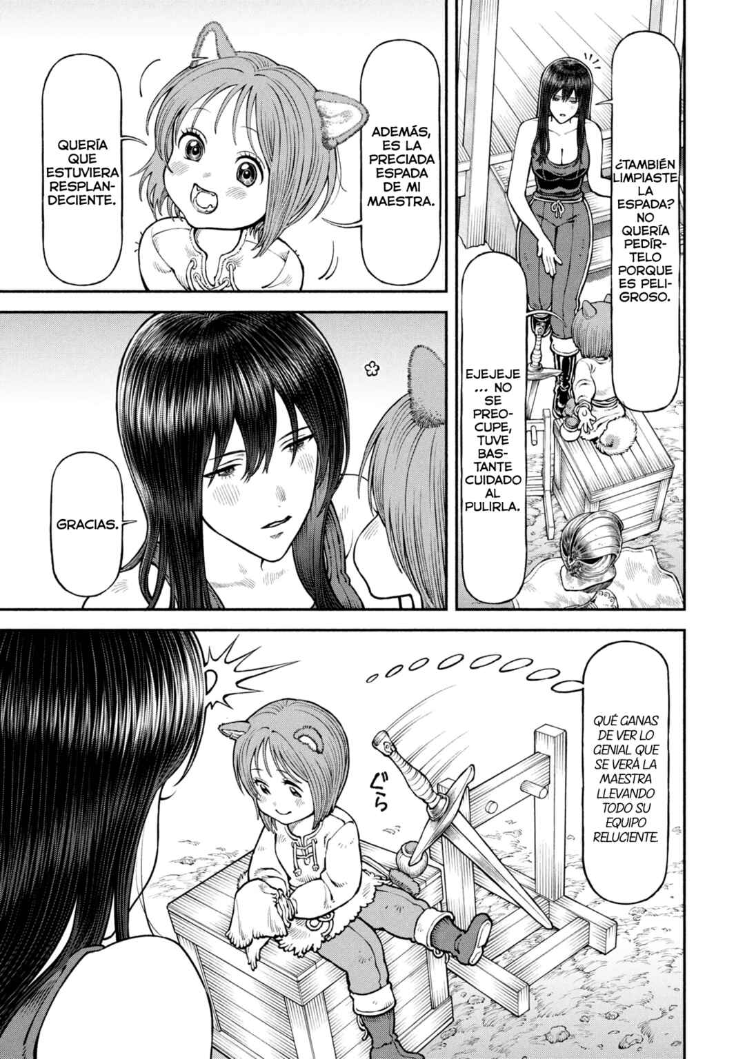 Onna Kishi to Kemomimi no Ko Chapter 60 - Page 4