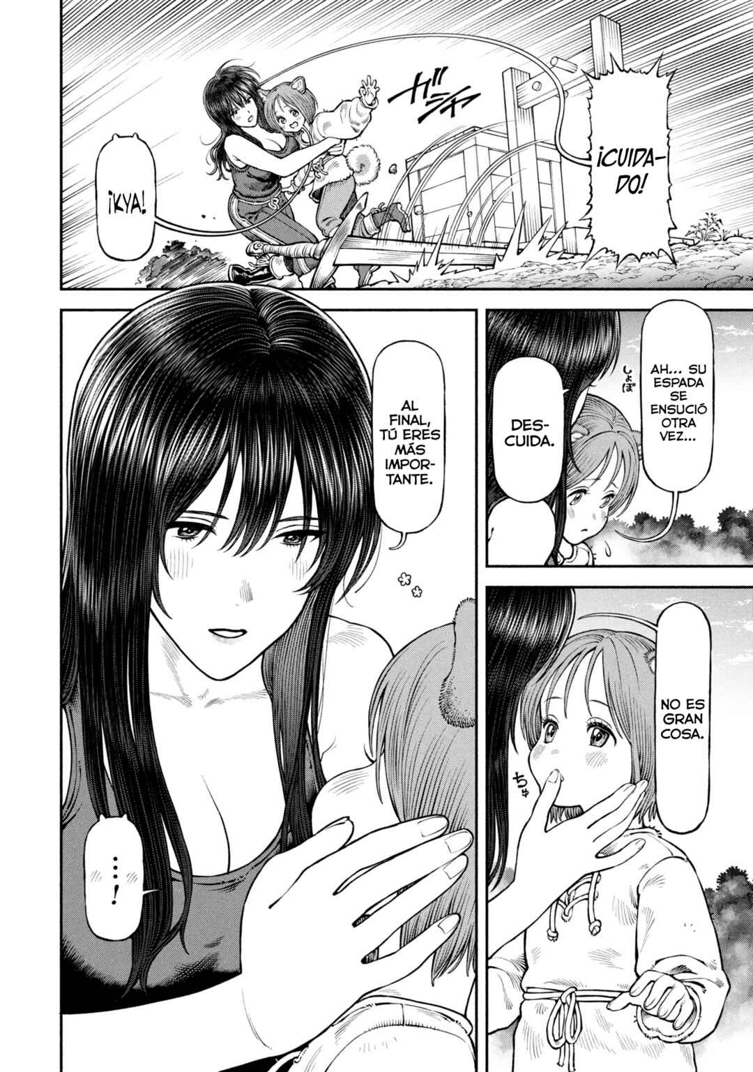 Onna Kishi to Kemomimi no Ko Chapter 60 - Page 5