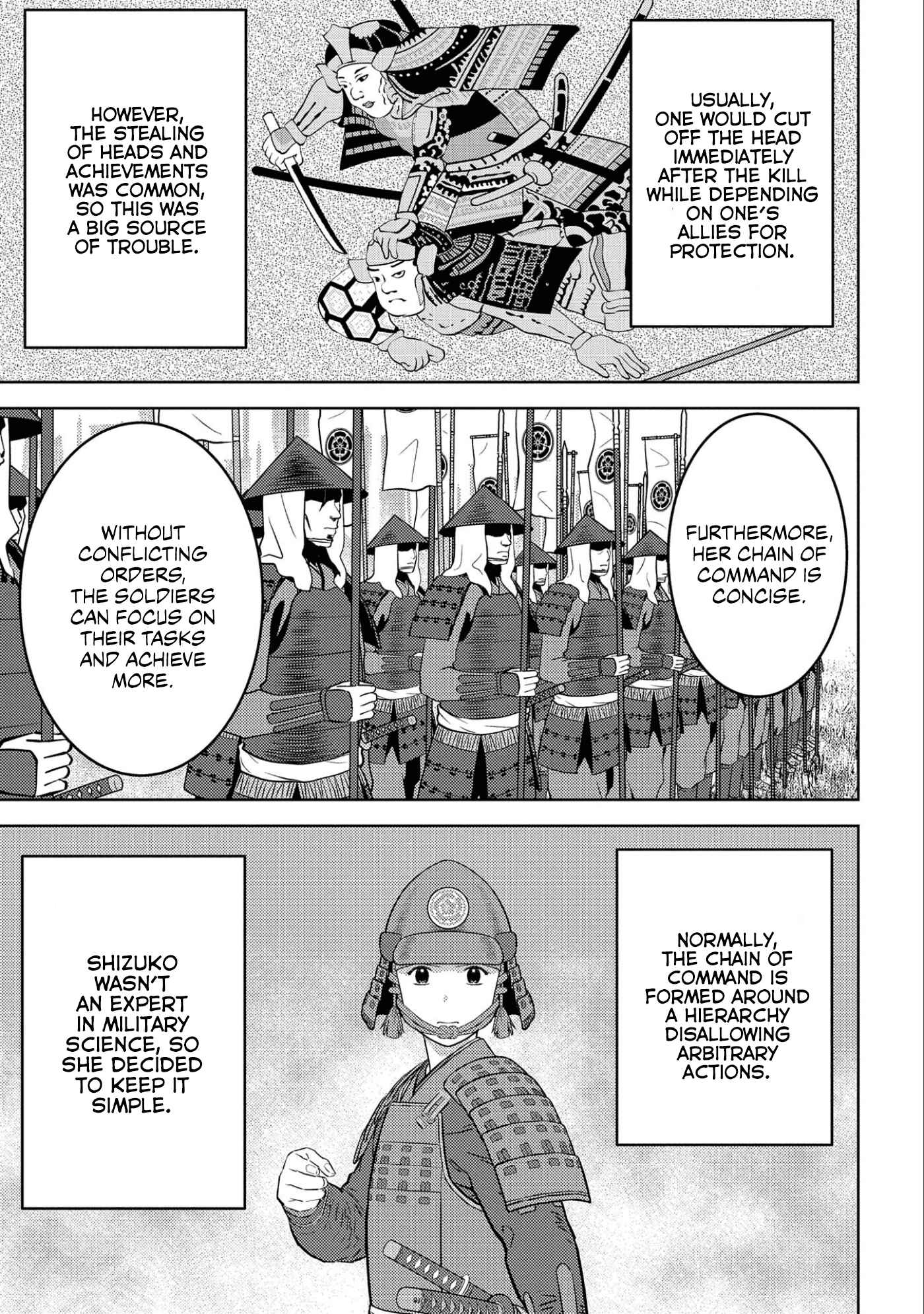 Sengoku Komachi Kuroutan Chapter 50 - Page 16
