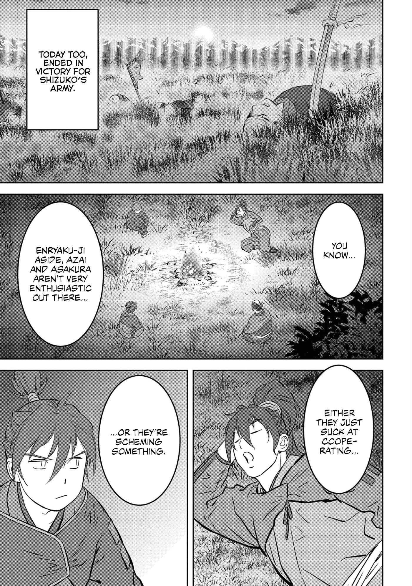 Sengoku Komachi Kuroutan Chapter 50 - Page 22