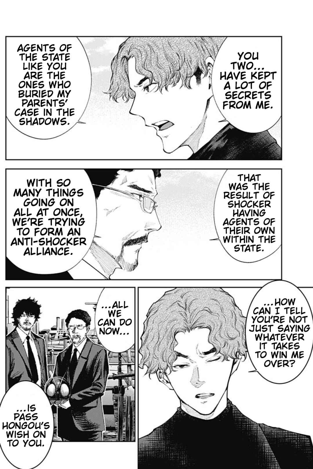 There is No True Peace in this World -Shin Kamen Rider Shocker Side- Chapter 87 - Page 8