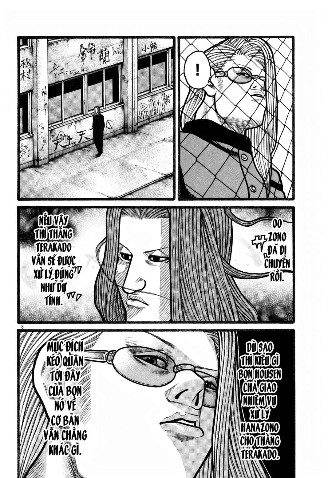 Crows Gaiden Housenka - the beginning of HOUSEN Chapter 80 - Page 8