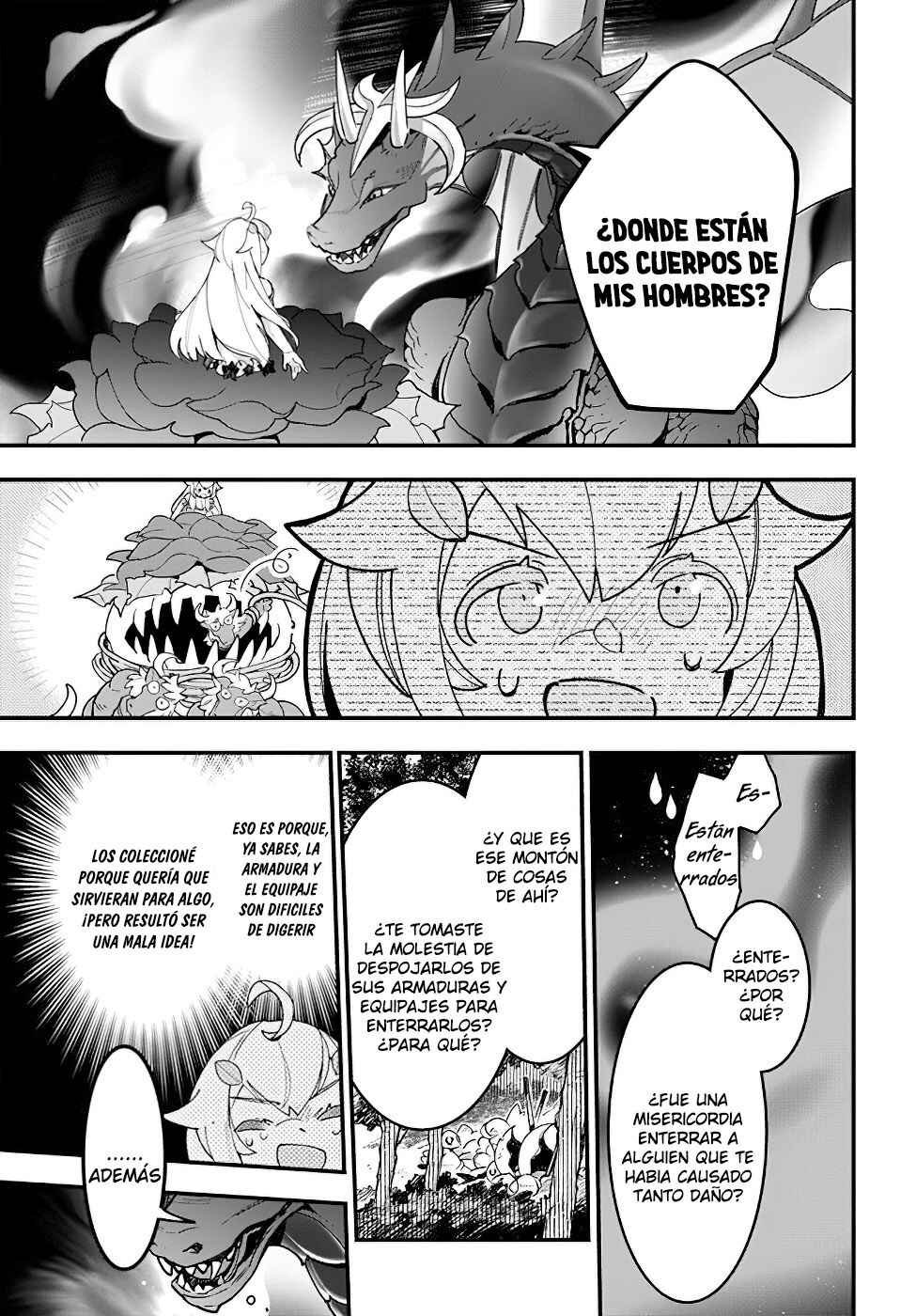 Shokubutsu Monster Musume Nikki: Seijo datta Watashi ga Uragirareta Hate ni Alraune ni Tensei Shite Shimatta node, kore kara wa Kougousei o Shinagara Shizuka ni Shokubutsu Life o Sugoshimasu Chapter 14 - Page 13