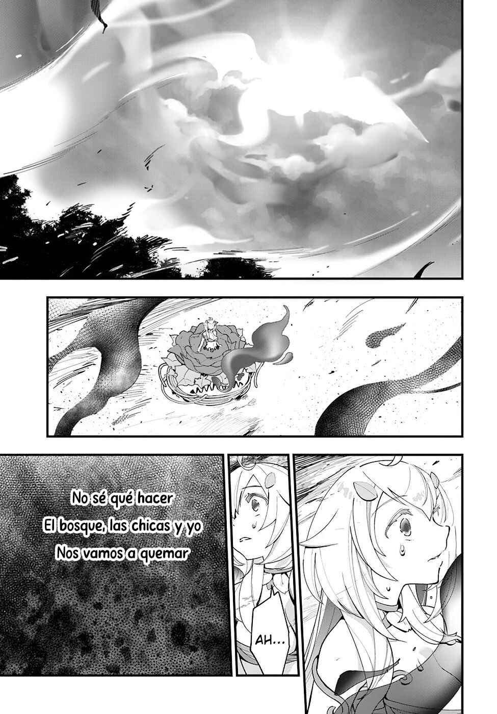 Shokubutsu Monster Musume Nikki: Seijo datta Watashi ga Uragirareta Hate ni Alraune ni Tensei Shite Shimatta node, kore kara wa Kougousei o Shinagara Shizuka ni Shokubutsu Life o Sugoshimasu Chapter 14 - Page 17