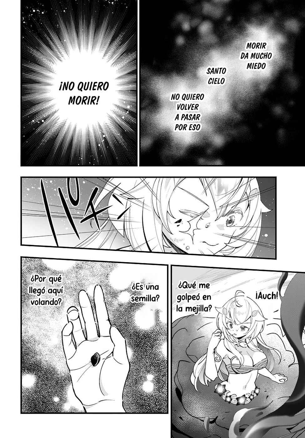 Shokubutsu Monster Musume Nikki: Seijo datta Watashi ga Uragirareta Hate ni Alraune ni Tensei Shite Shimatta node, kore kara wa Kougousei o Shinagara Shizuka ni Shokubutsu Life o Sugoshimasu Chapter 14 - Page 20